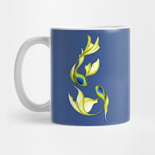 Peacock Fish Mug